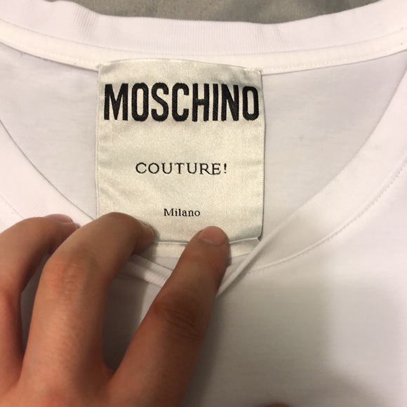 Moschino shirt size L-Xl - Picture 2 of 3